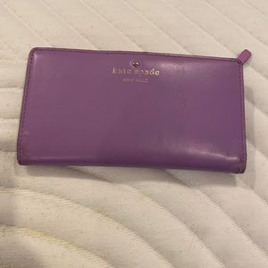 Kate spade wallet, purple